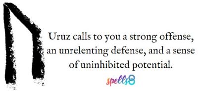 Uruz calls to you a strong offense, an unrelenting defense, and a sense of uninhibited potential.