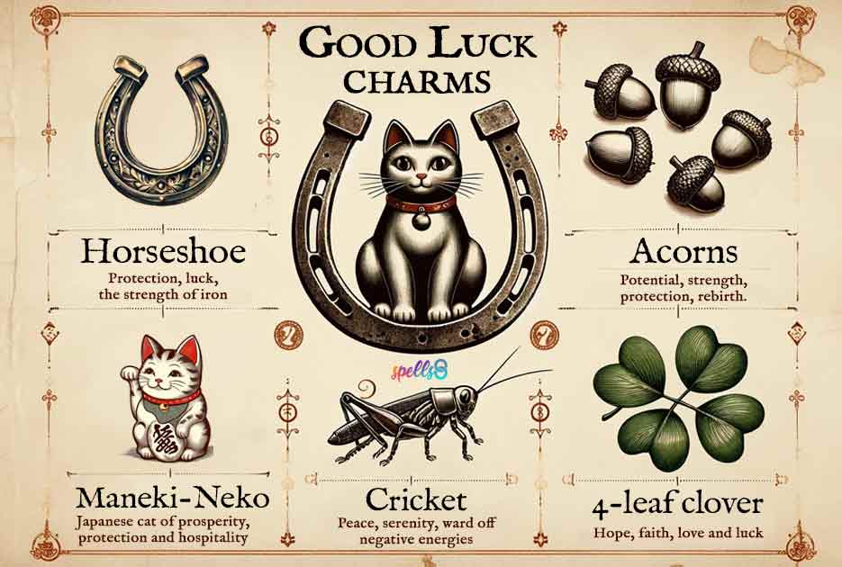 50 Good Luck Symbols From Around The World  Good luck symbols, Good luck,  Luck charms