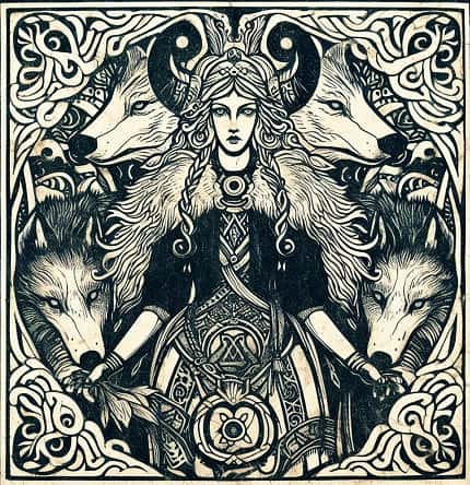 Norse Goddess of Winter, Skadi