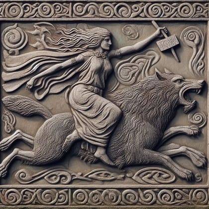 Scottish Wolf Goddess Cailleach