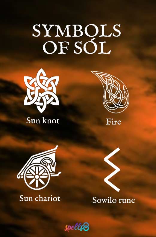 Symbols of Goddess Sól