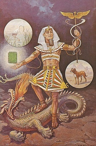 Hermes Trismegistus by J.A.Knapp