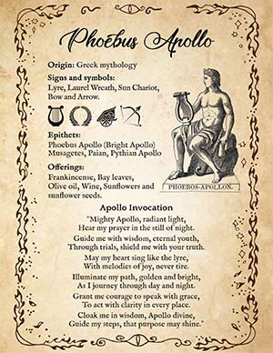 Apollo Invocation Page