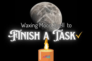 Motivation Candle Spell to Finish a Task Waxing Moon