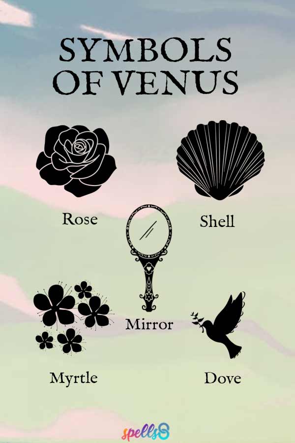 Symbols of Goddess Venus