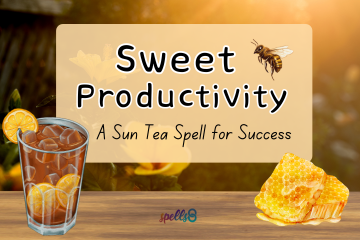 Sweet Tea for Busy Bees Productivity Spell Boost